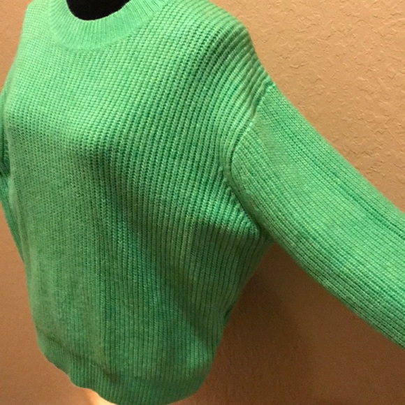 H&M Green Ribbed Sweater - Picture 4 of 12